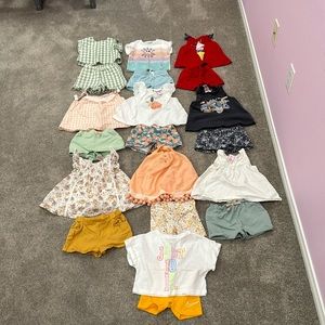 2T TODDLER GIRL 10 OUTFITS